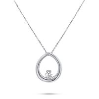 Collar Gaurosa Mujer Goccia in Plata Zircone 50002117 - 50002117